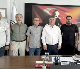 İnternet Gazetecilerinden Başkan Bayram’a Ziyaret