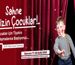 Çocuklar İçin Tiyatro Çalışmaları Başlıyor