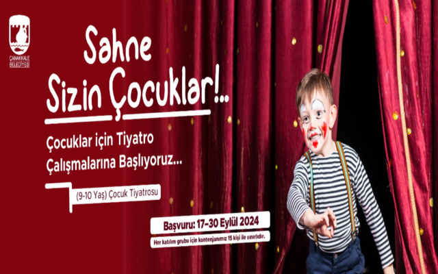 Çocuklar İçin Tiyatro Çalışmaları Başlıyor