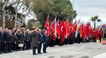 Atamız Sevgi Saygı Özlem ve Minnetle Anıldı