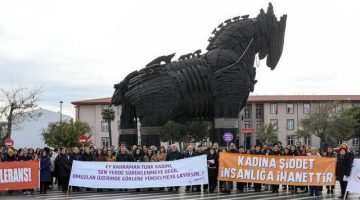 “Kadına Yönelik Şiddete Sıfır Tolerans” Yürüyüşü Yapıldı