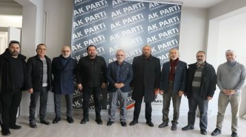 İnternet Gazetecilerinden AK Parti İl Başkanına Ziyaret